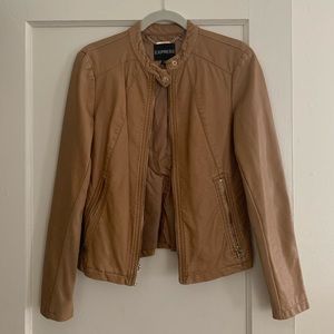 Express Vegan Leather Jacket